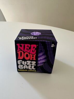 NeeDoh Purple Wonder Waves Fuzz Ball- Authentic Schylling